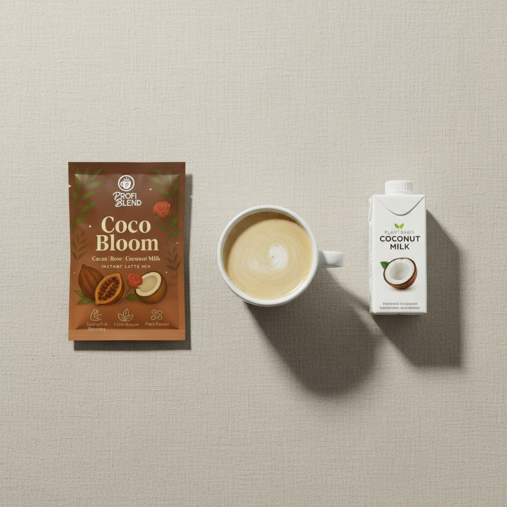 Not all lattes need dairy 🥛 — ours are 100% plant‑based